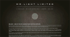 Desktop Screenshot of mrlight.co.uk